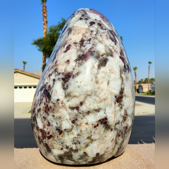 MASSIVE Rubellite (Red Tourmaline) Free-Form - Picture 3 of 15